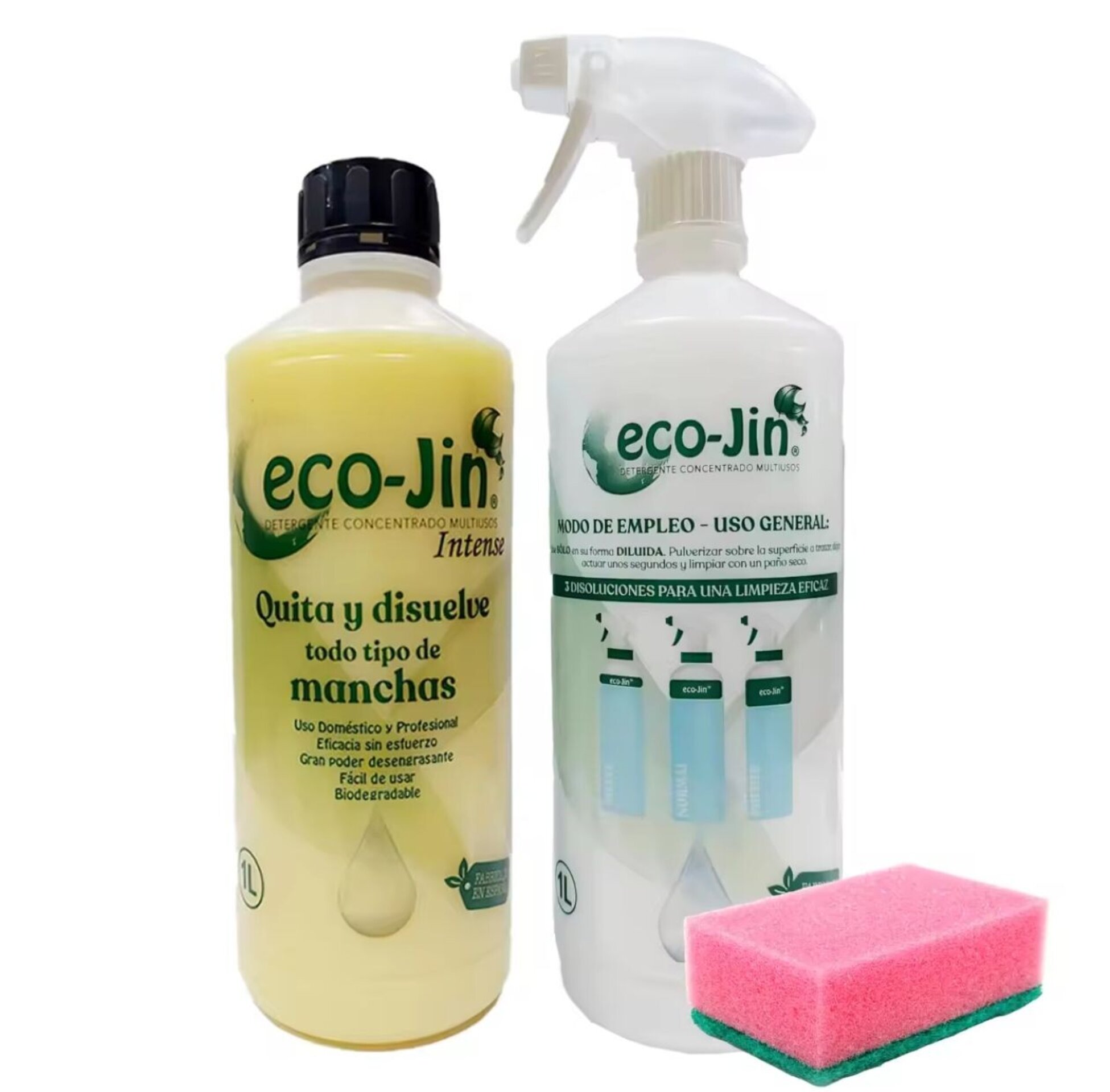 Eco Jin 1l (aroma seleccionable) + estropajo - 4