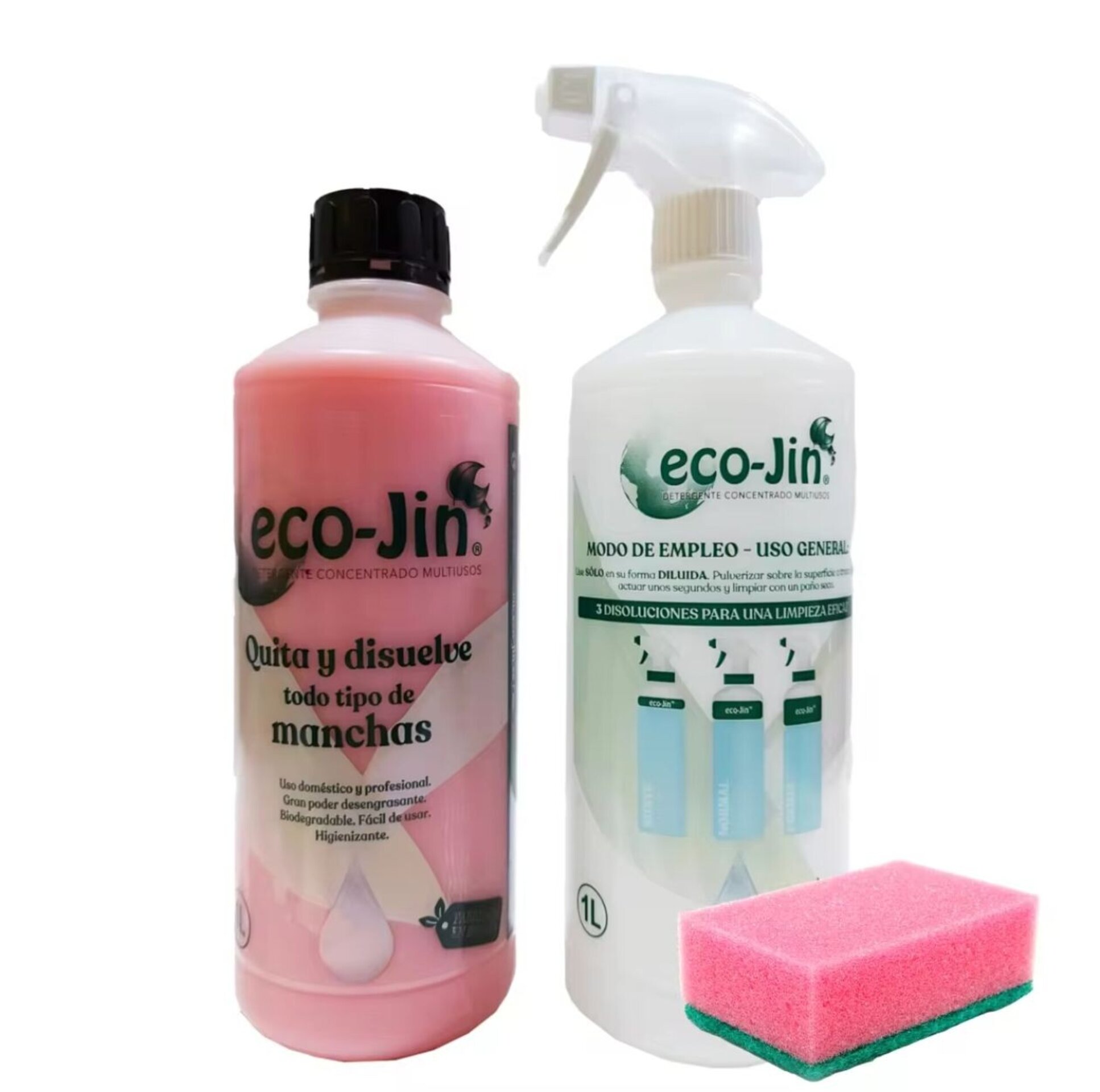 Eco Jin 1l (aroma seleccionable) + estropajo - 3