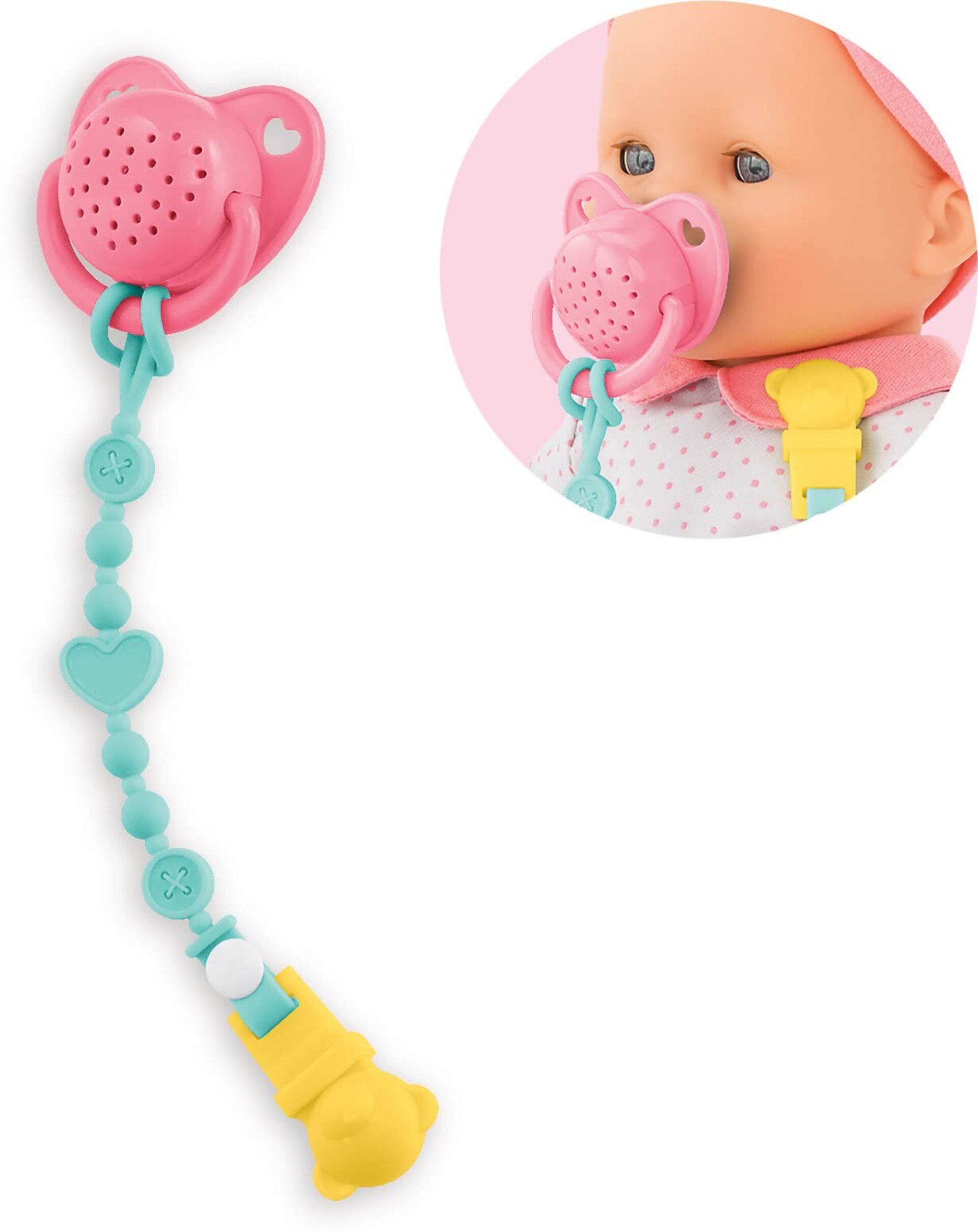Corolle ® Chupete con sonido muñeca Mon Grand - 4