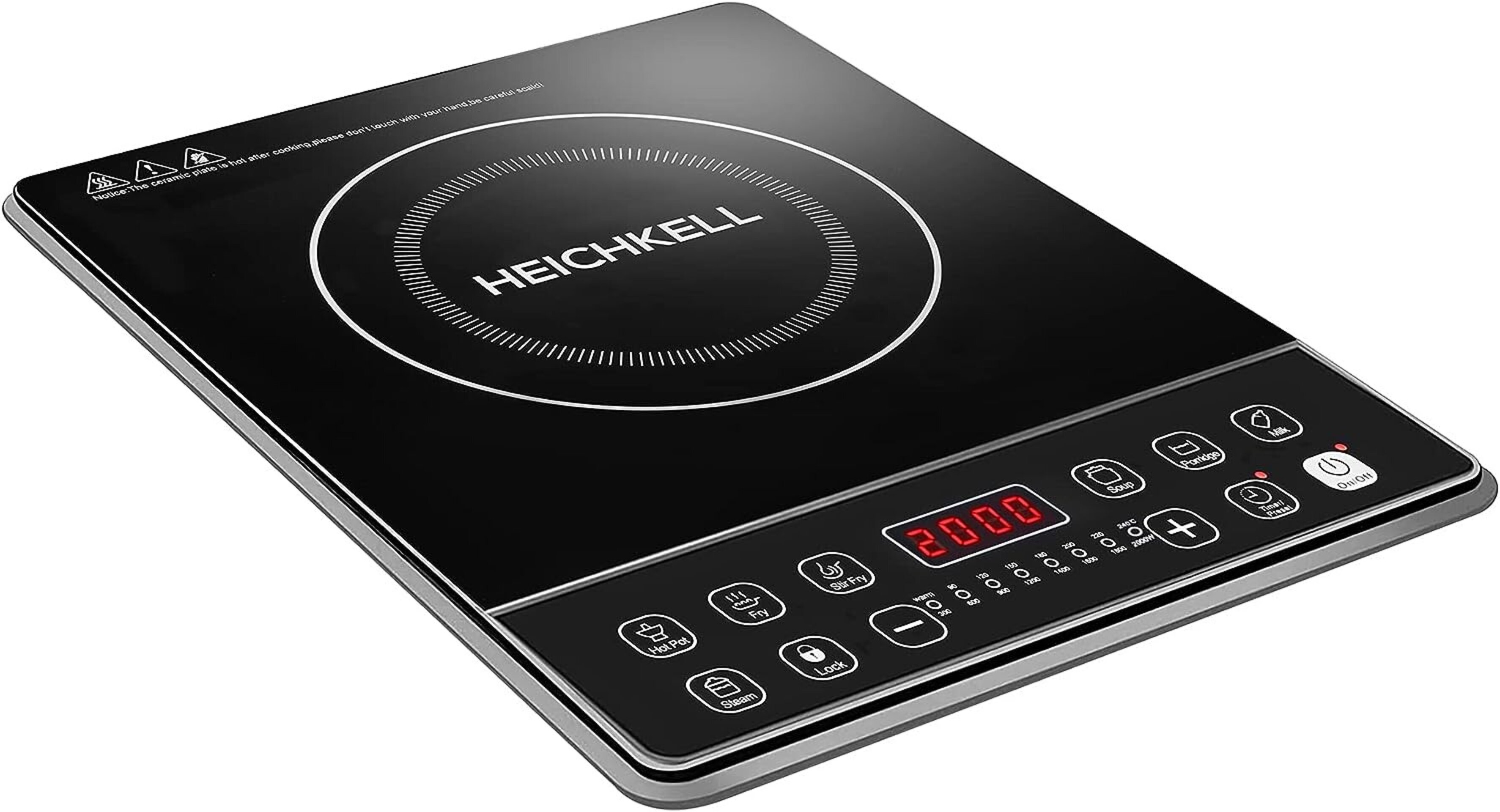 Reacondicionado Placa de Inducción, KITCANIS Cocina de Inducción Eléctrica 2000W - 6