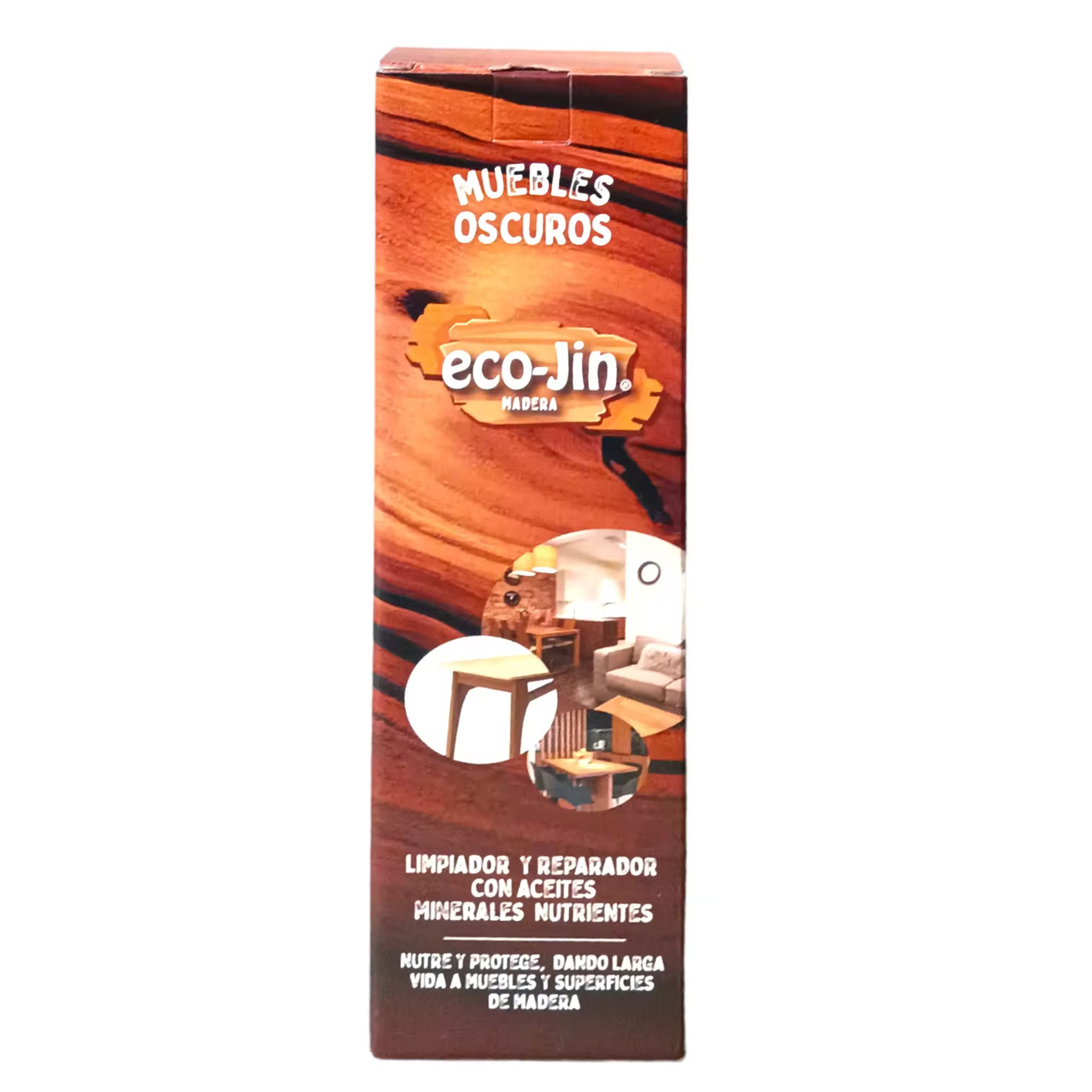 ECO-JIN ÓLEO 750ML Madera Oscura, ECO JIN OLEO Tipo Aceite Teka. Limpiador - 2