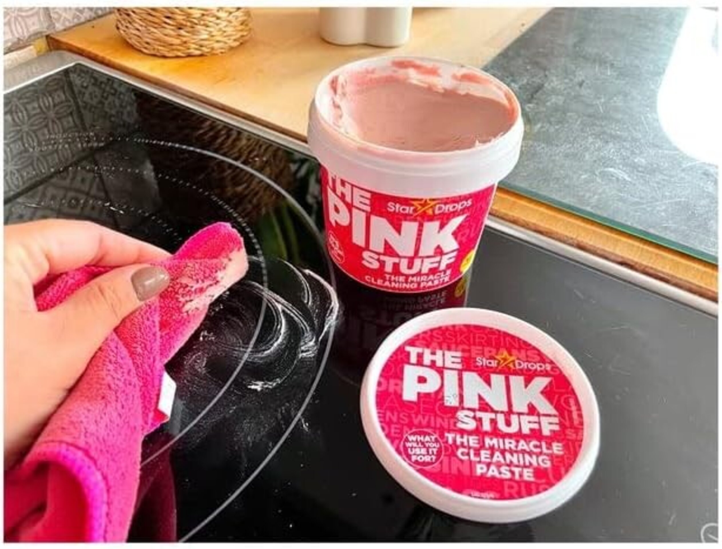 The Pink Stuff 850g Stardrops Pasta Limpiadora Milagrosa Multiusos - 7
