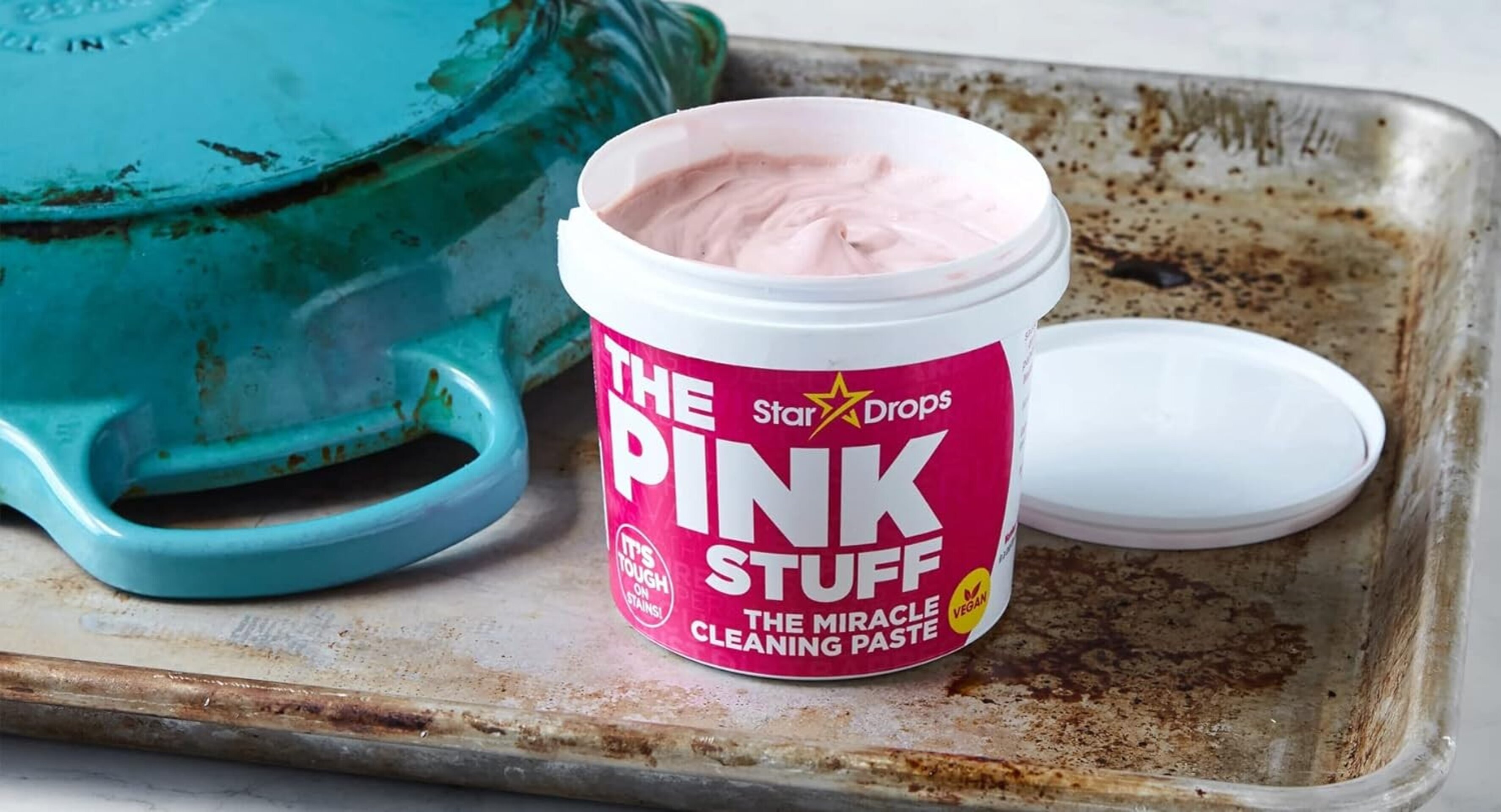 The Pink Stuff 850g Stardrops Pasta Limpiadora Milagrosa Multiusos - 2