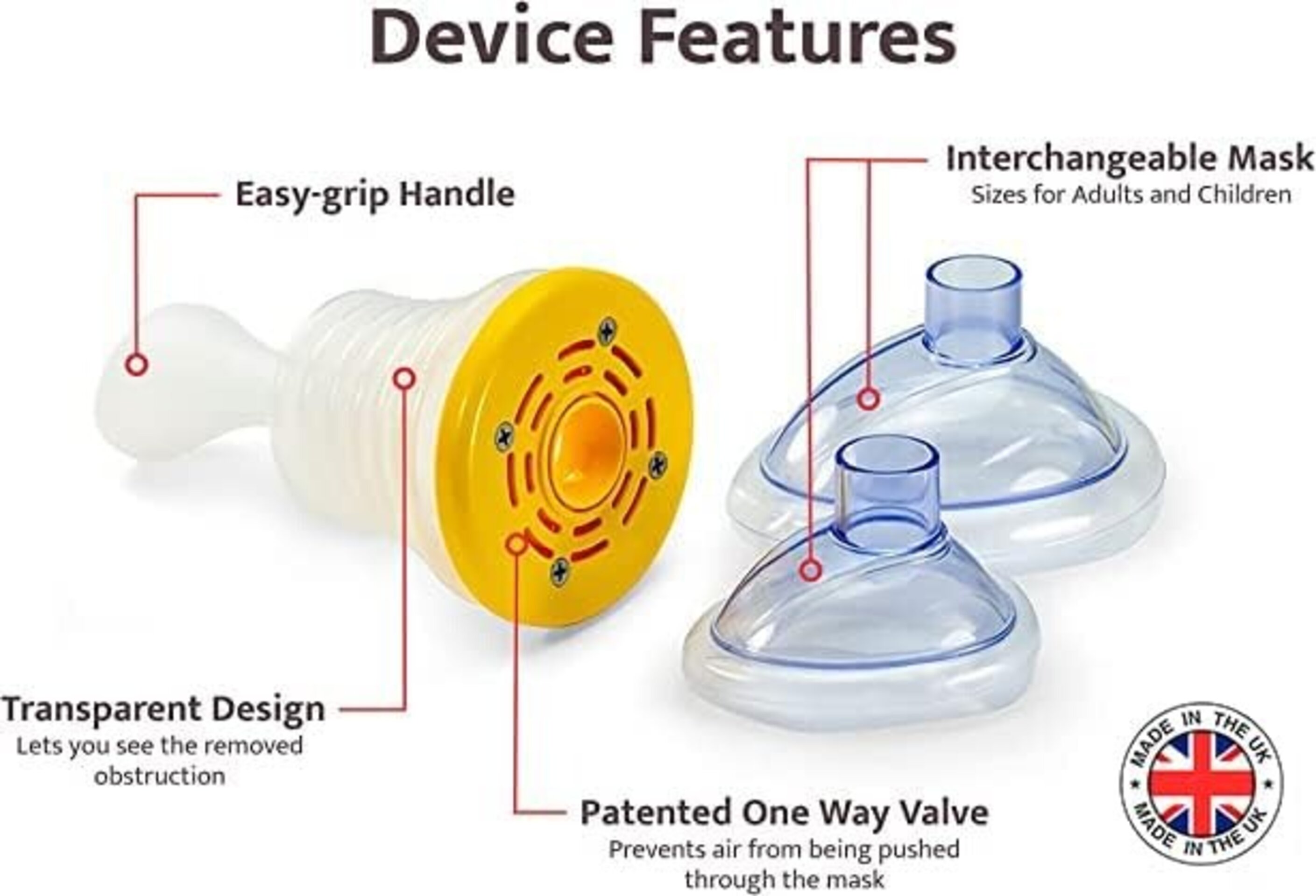 LifeVac Emergencia en asfixia por atragantamiento (Como nuevo) - 2