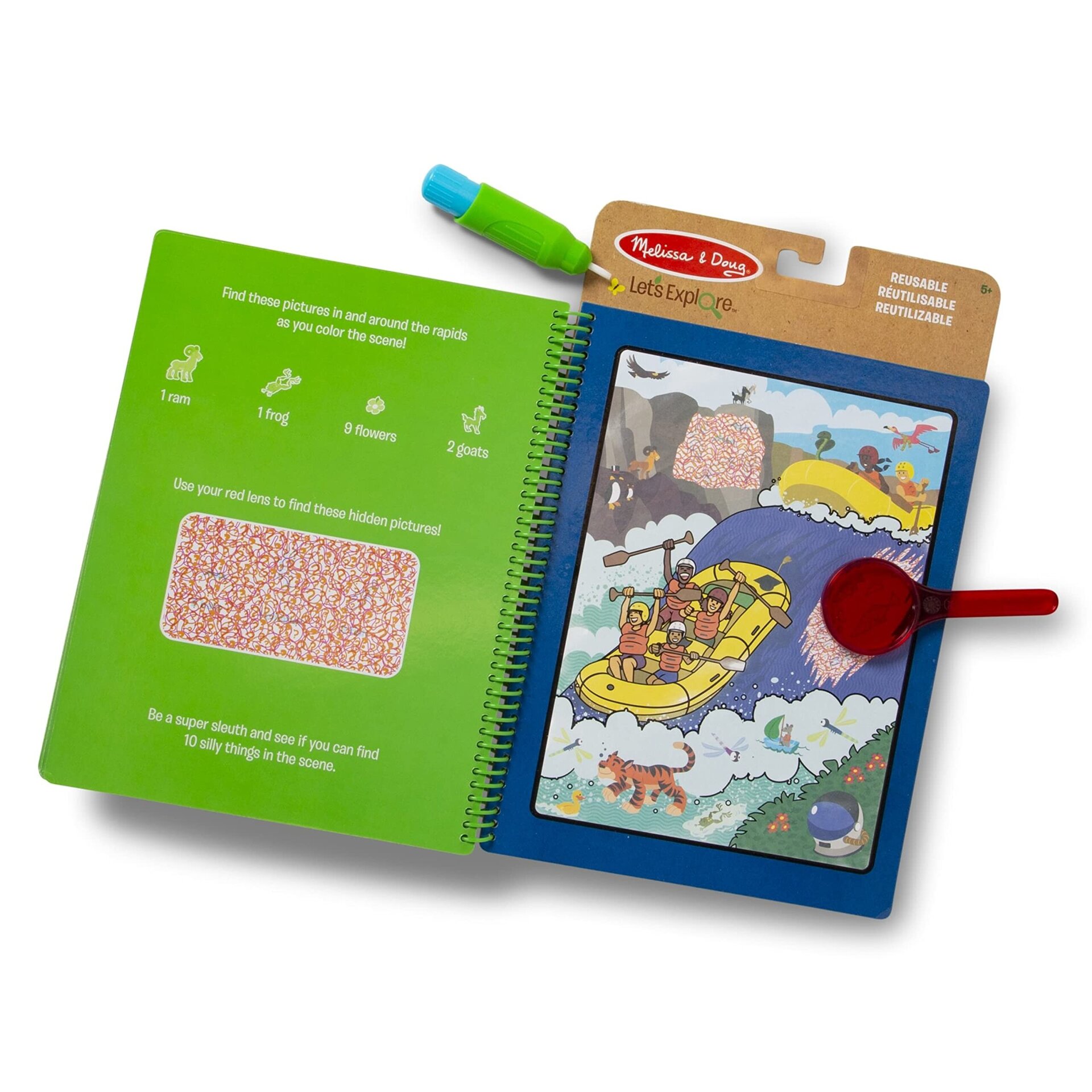 Libro de Actividades para colorear con agua - 2
